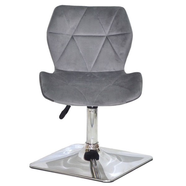 Стул Onder Mebli Torino 4-CH-BASE Серый B-1034 Бархат-2