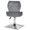 Стул Onder Mebli Torino 4-CH-BASE Серый B-1034 Бархат-2-thumb