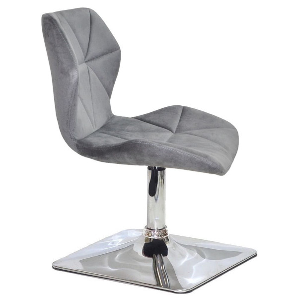 Стул Onder Mebli Torino 4-CH-BASE Серый B-1034 Бархат-3