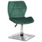 Стул Onder Mebli Torino 4-CH-BASE Зеленый B-1036 Бархат-0-thumb