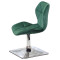 Стул Onder Mebli Torino 4-CH-BASE Зеленый B-1036 Бархат-4-thumb