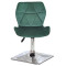 Стул Onder Mebli Torino 4-CH-BASE Зеленый B-1036 Бархат-2-thumb
