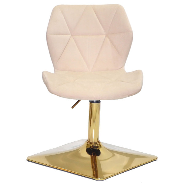 Стул Onder Mebli Torino 4-GD-BASE Бежевый B-1032 Бархат-2