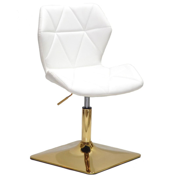 Стул Onder Mebli Torino 4-GD-BASE Белый Экокожа-0