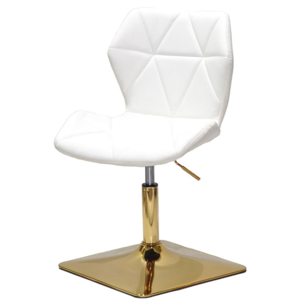 Стул Onder Mebli Torino 4-GD-BASE Белый Экокожа-1