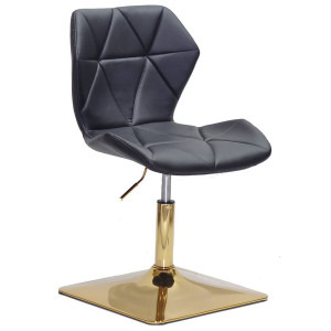 Стул Onder Mebli Torino 4-GD-BASE Черный Экокожа