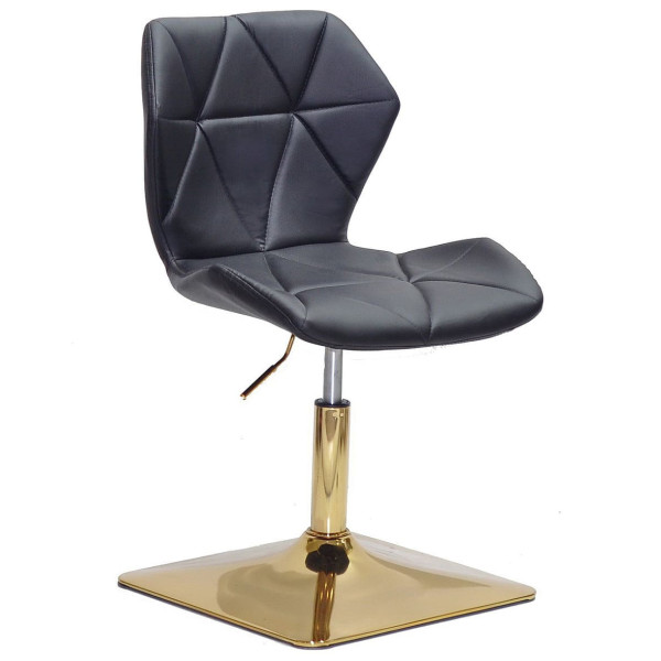 Стул Onder Mebli Torino 4-GD-BASE Черный Экокожа-0