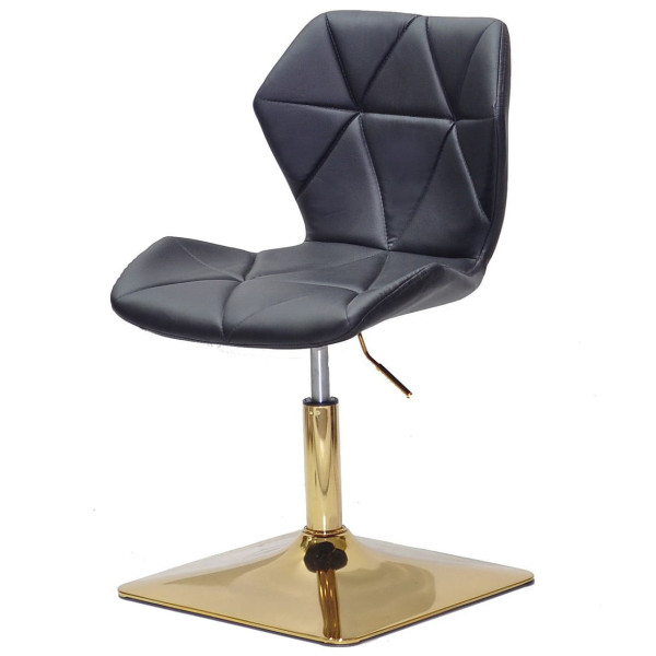 Стул Onder Mebli Torino 4-GD-BASE Черный Экокожа-1