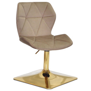 Стілець Onder Mebli Torino 4-GD-BASE Мокко B-1033 Оксамит