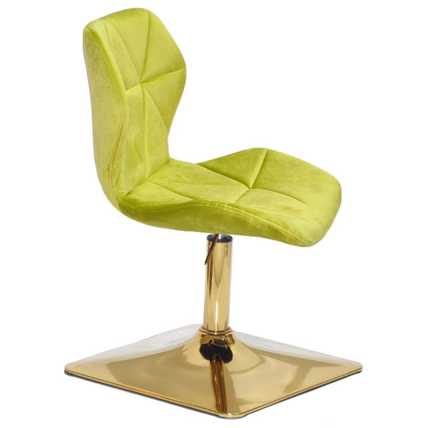 Стул Onder Mebli Torino 4-GD-BASE Олива B-1035 Бархат-3