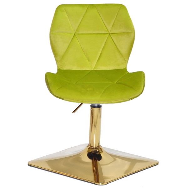 Стул Onder Mebli Torino 4-GD-BASE Олива B-1035 Бархат-2