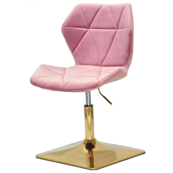 Стул Onder Mebli Torino 4-GD-BASE Пыльная Роза B-1030 Бархат-1