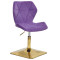 Стул Onder Mebli Torino 4-GD-BASE Пурпур B-1013 Бархат-0-thumb