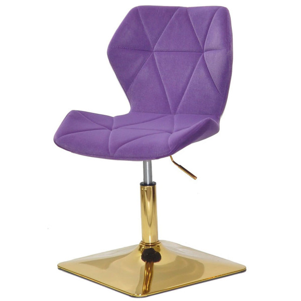 Стул Onder Mebli Torino 4-GD-BASE Пурпур B-1013 Бархат-1