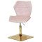 Стул Onder Mebli Torino 4-GD-BASE Розовый B-1021 Бархат-1-thumb
