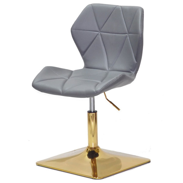 Стул Onder Mebli Torino 4-GD-BASE Серый 1001 Экокожа-1