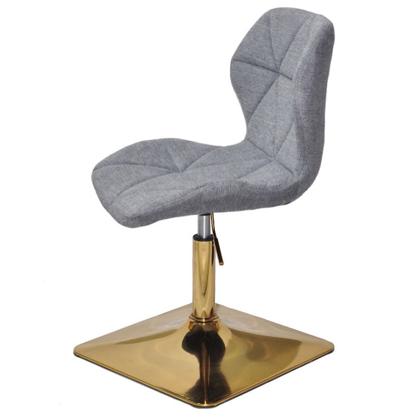 Стул Onder Mebli Torino 4-GD-BASE Серый BRO-18 Ткань-3