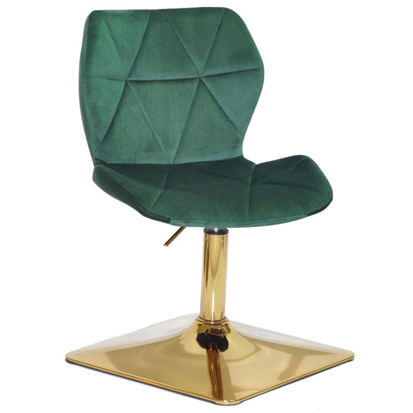 Стул Onder Mebli Torino 4-GD-BASE Зеленый B-1036 Бархат-0