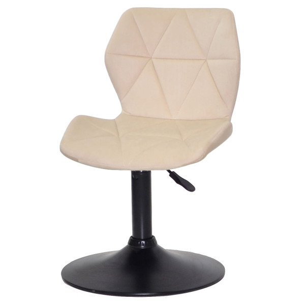 Стілець Onder Mebli Torino BK-BASE Бежевий B-1032 Оксамит-1