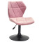 Стул Onder Mebli Torino BK-BASE Пыльная Роза B-1030 Бархат-0-thumb