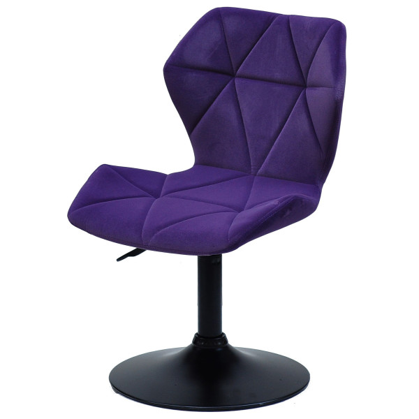 Стілець Onder Mebli Torino BK-BASE Пурпур B-1013 Оксамит-1