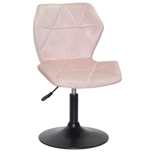Стул Onder Mebli Torino BK-BASE Розовый B-1021 Бархат