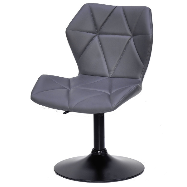 Стул Onder Mebli Torino BK-BASE Серый 1001 Экокожа-1