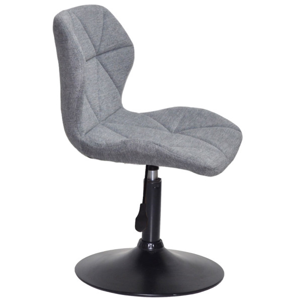 Стул Onder Mebli Torino BK-BASE Серый BRO-18 Ткань-2
