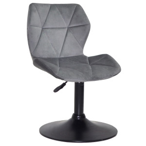 Стул Onder Mebli Torino BK-BASE Серый B-1034 Бархат