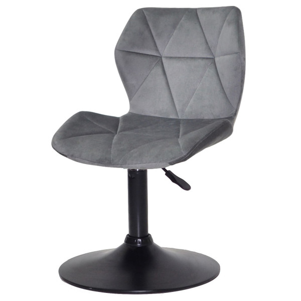 Стул Onder Mebli Torino BK-BASE Серый B-1034 Бархат-1