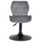 Стул Onder Mebli Torino BK-BASE Серый B-1034 Бархат-2-thumb