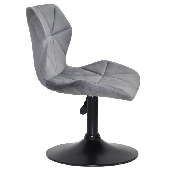 Стул Onder Mebli Torino BK-BASE Серый B-1034 Бархат-3