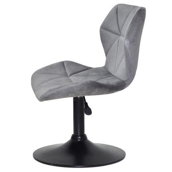 Стул Onder Mebli Torino BK-BASE Серый B-1034 Бархат-4