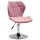 Стул Onder Mebli Torino CH-BASE Пыльная Роза B-1030 Бархат