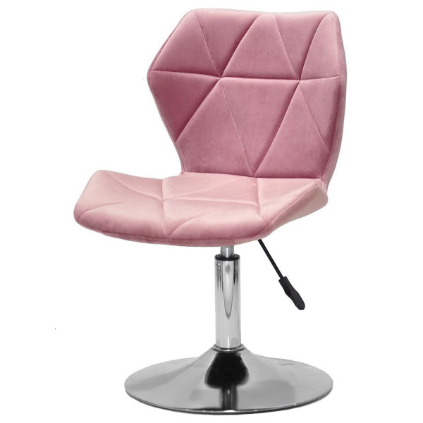 Стілець Onder Mebli Torino CH-BASE Пильна Троянда B-1030 Оксамит-1