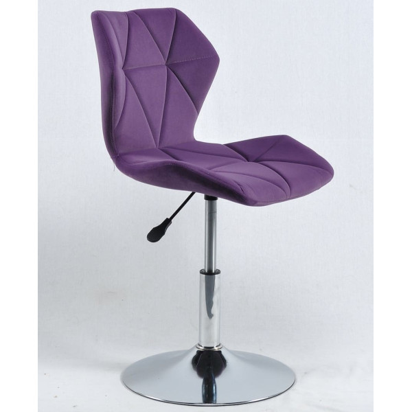 Стілець Onder Mebli Torino CH-BASE Пурпур B-1013 Оксамит-1