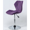Стілець Onder Mebli Torino CH-BASE Пурпур B-1013 Оксамит-2-thumb