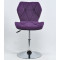 Стілець Onder Mebli Torino CH-BASE Пурпур B-1013 Оксамит-0-thumb