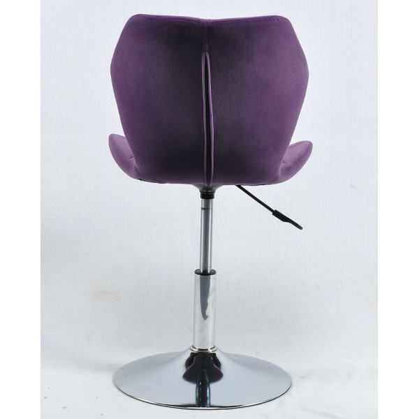 Стілець Onder Mebli Torino CH-BASE Пурпур B-1013 Оксамит-5