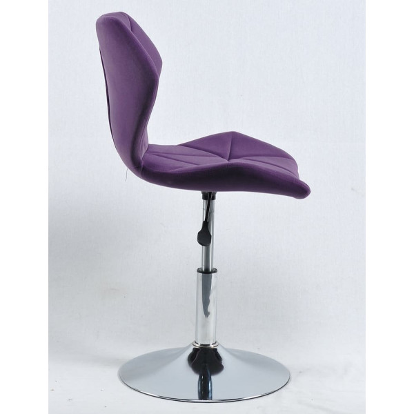 Стілець Onder Mebli Torino CH-BASE Пурпур B-1013 Оксамит-3