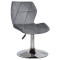 Стул Onder Mebli Torino CH-BASE Серый B-1034 Бархат-0-thumb