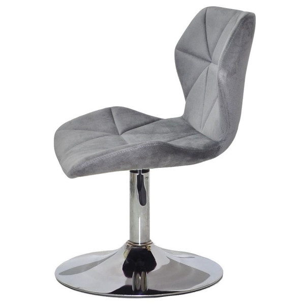 Стул Onder Mebli Torino CH-BASE Серый B-1034 Бархат-4