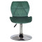 Стул Onder Mebli Torino CH-BASE Зеленый B-1036 Бархат-2-thumb