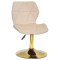 Стул Onder Mebli Torino GD-BASE Бежевый B-1032 Бархат-0-thumb