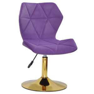 Стілець Onder Mebli Torino GD-BASE Пурпуровий B-1013 Оксамит