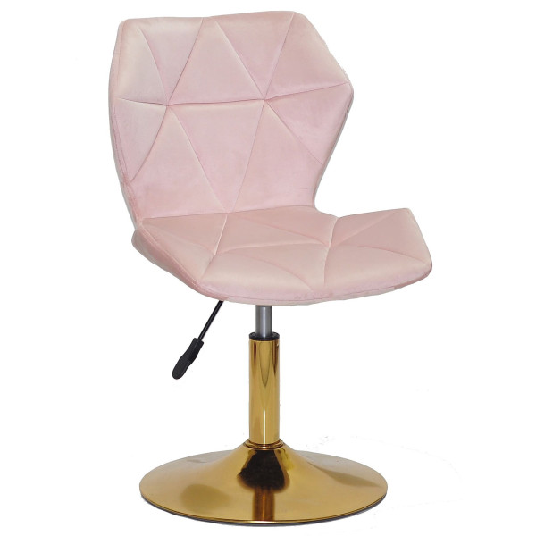 Стул Onder Mebli Torino GD-BASE Розовый B-1021 Бархат-0