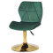 Стул Onder Mebli Torino GD-BASE Зеленый B-1036 Бархат-1-thumb