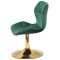 Стул Onder Mebli Torino GD-BASE Зеленый B-1036 Бархат-4-thumb