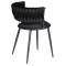 Стул Onder Mebli Ava BK Черный UC-904 Бархат-5-thumb