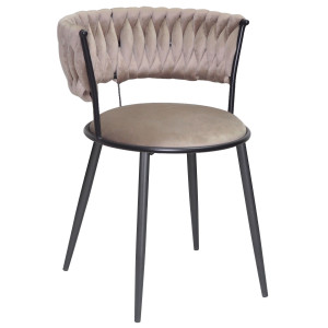 Стул Onder Mebli Ava BK Кофе UC-912 Бархат